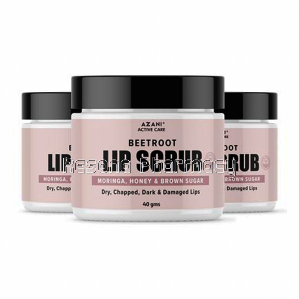 Lip Exfoliation Beetroot Lip Scrub, Lightening And Brightening Dark, Dry, Chapped and Damaged Lips. For Soft, Plump and Pouty Lips, Women and Men 40Gm Pack Of 3