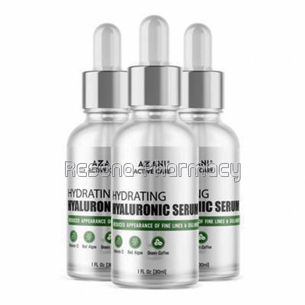 Hyaluronic Acid Plumping and Hydrating Face Serum With Vitamin C, For Fine Lines, Deep Hydration, Smooth and Glowing Skin, Women and Men 30Ml Pack Of 3