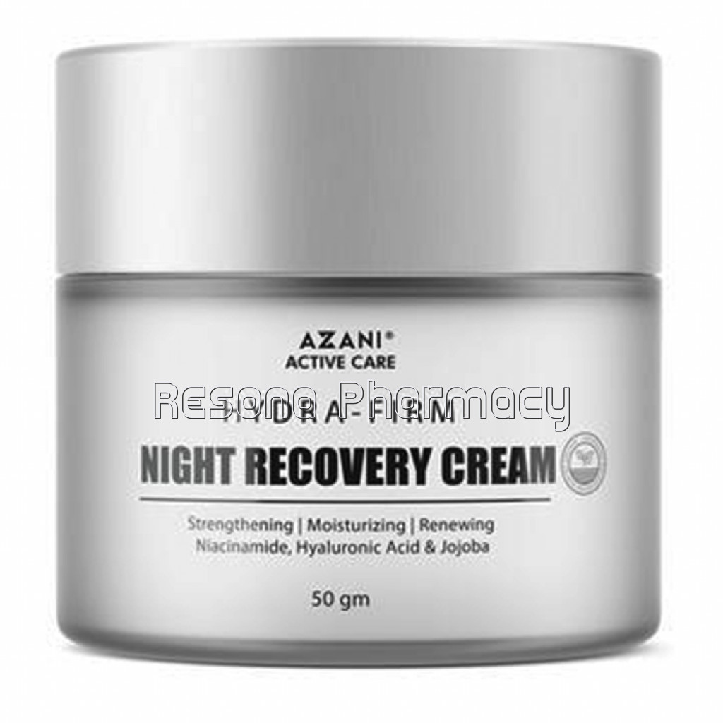 Night Recovery Cream For Fine Lines, Wrinkles And Dull and Tired Skin, Face Moisturizer For Deep Hydration, Women and Men 50Gm Pack Of 1