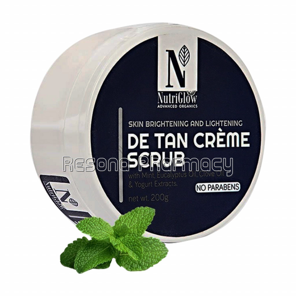 Nutriglow Advanced Organic De Tan Scrub