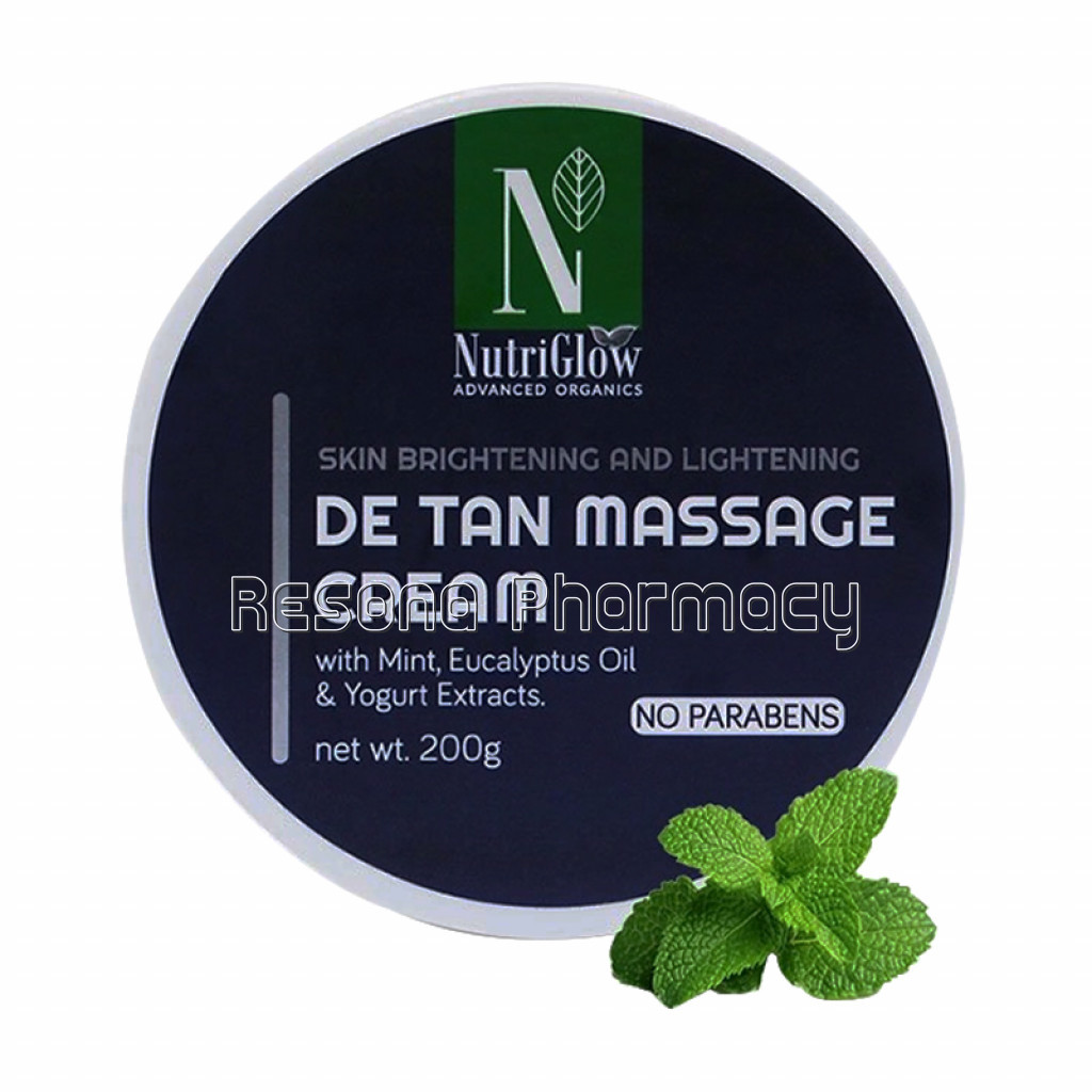 Nutriglow Advanced Organic De Tan Massage Cream