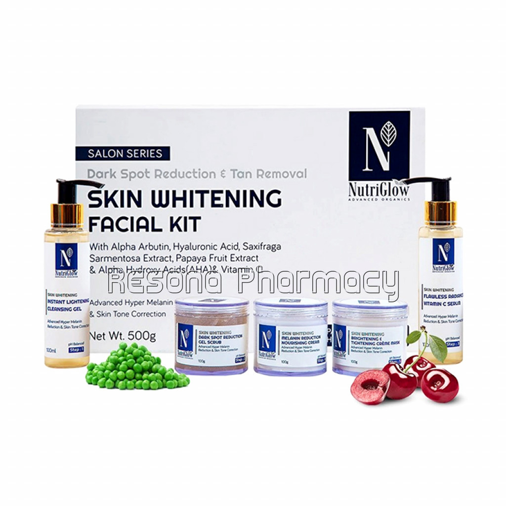 Nutriglow Advanced Organics Skin Whitening Facial Kit