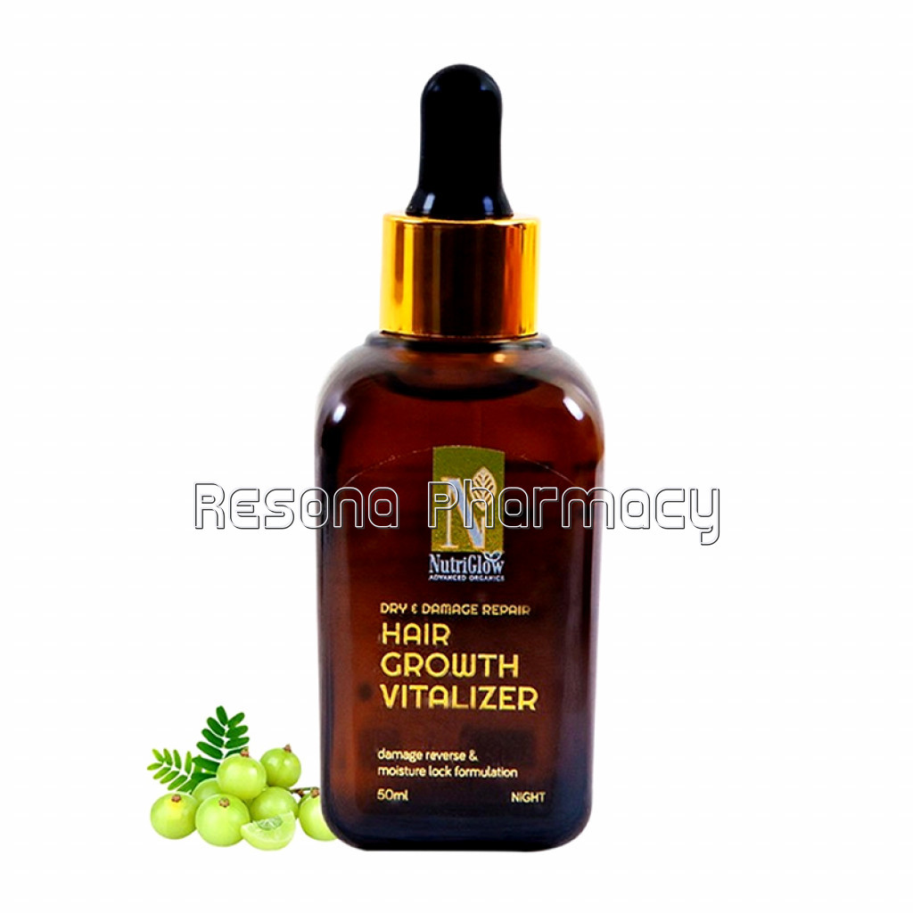 Nutriglow Advanced Organics Dry and Damage Repair Hair Growth Vitalizer