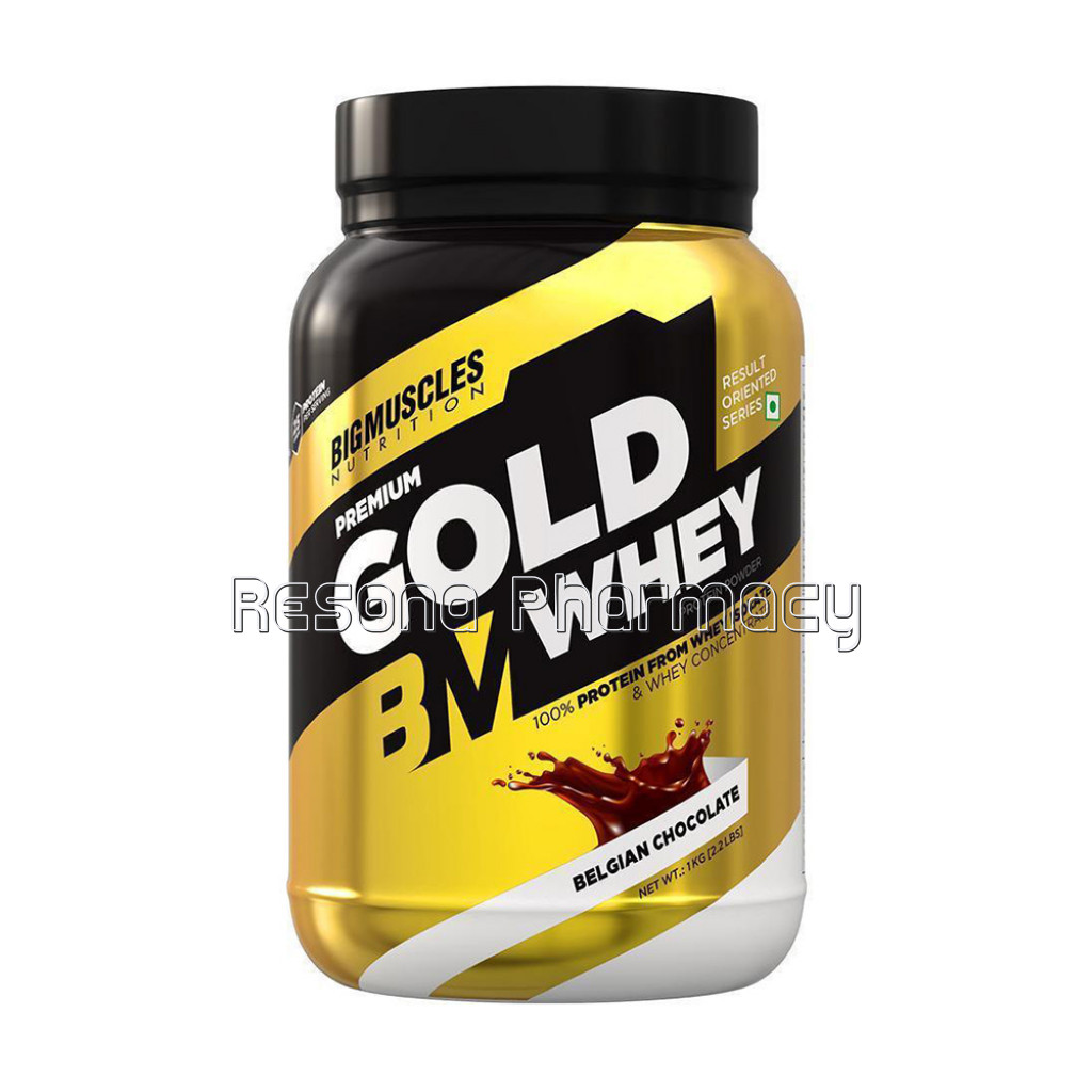 Premium Gold Whey Belgian Chocolate Flavour 1 Kg
