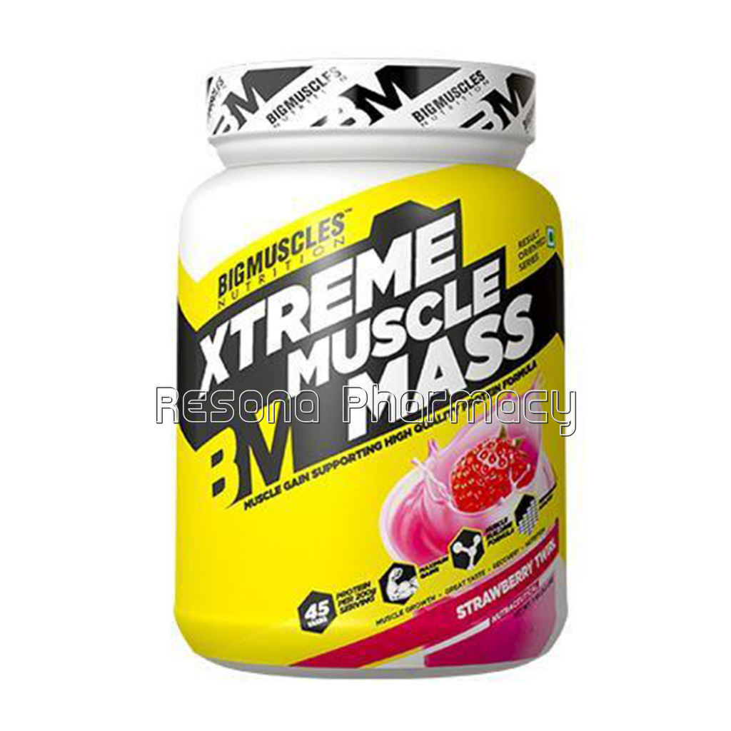 Xtreme Muscle Mass Strawberry Twirl Flavour 2.2 Lbs