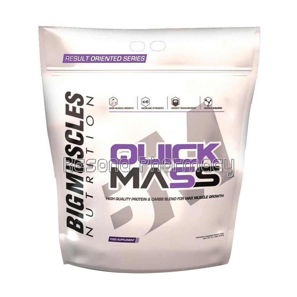Quick Mass Gainer Strawberry Twirl Flavour 11 Lbs