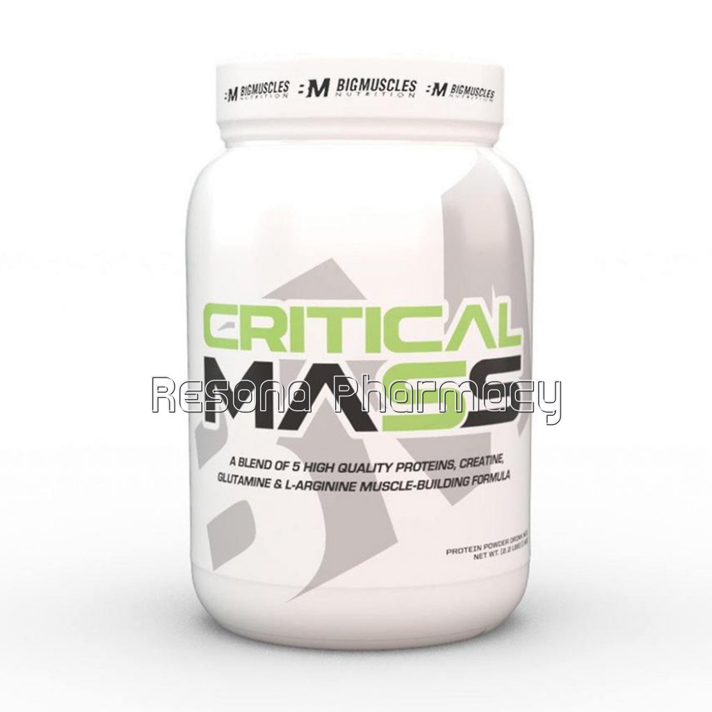 Critical Mass Gainer Strawberry Twirl Flavour 2.2 Lbs