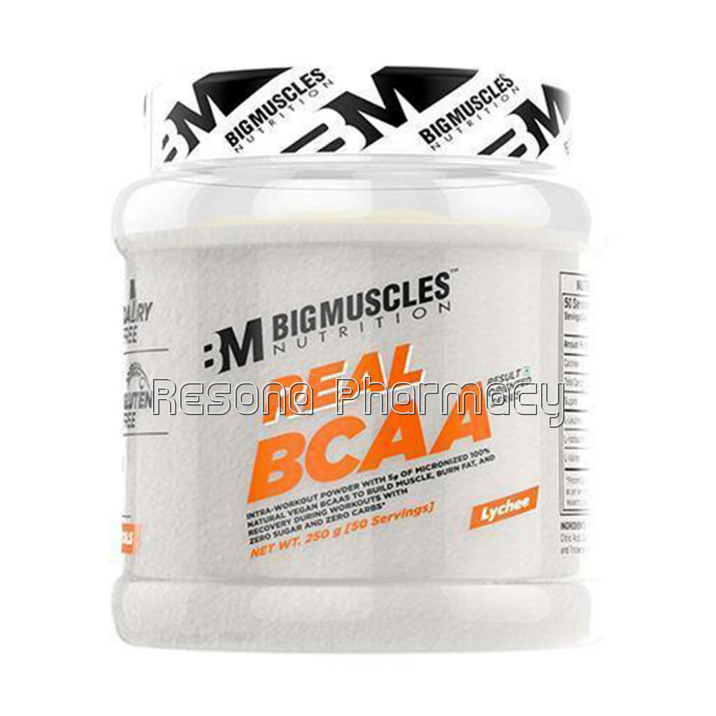 Real Bcaa Lychee Flavour 250 Gm