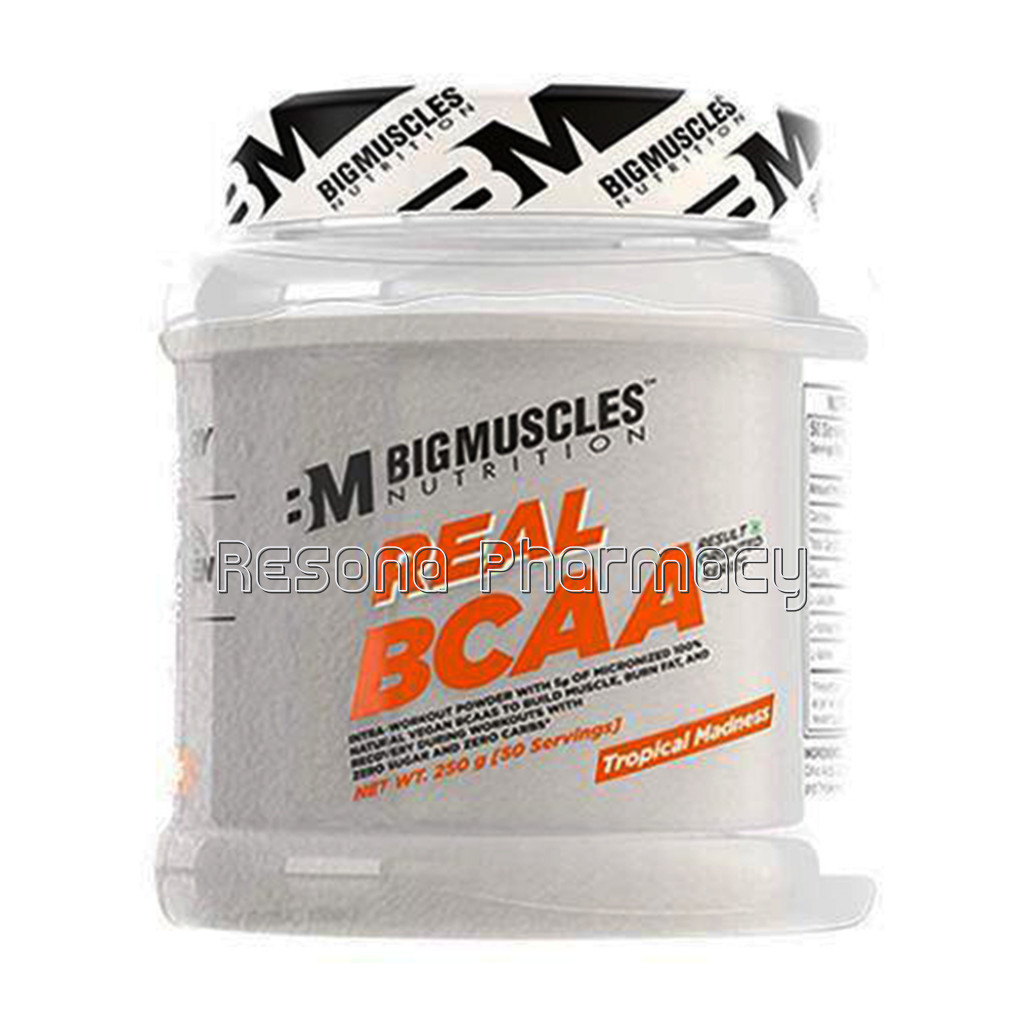 Real Bcaa Tropical Madness Flavour 250 Gm