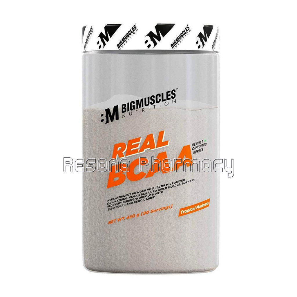 Real Bcaa Tropical Madness Flavour 450 Gm