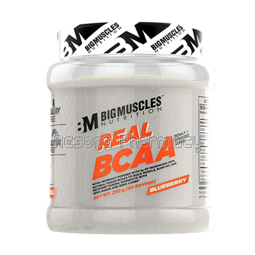 Real Bcaa Blueberry Flavour 250 Gm