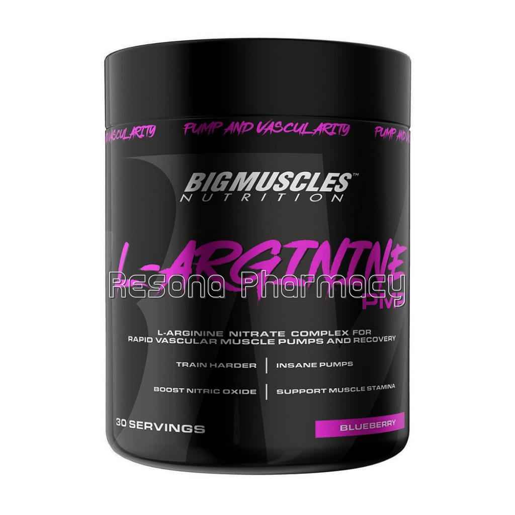 L Arginine Pmp Powder   Blueberry Flavour
