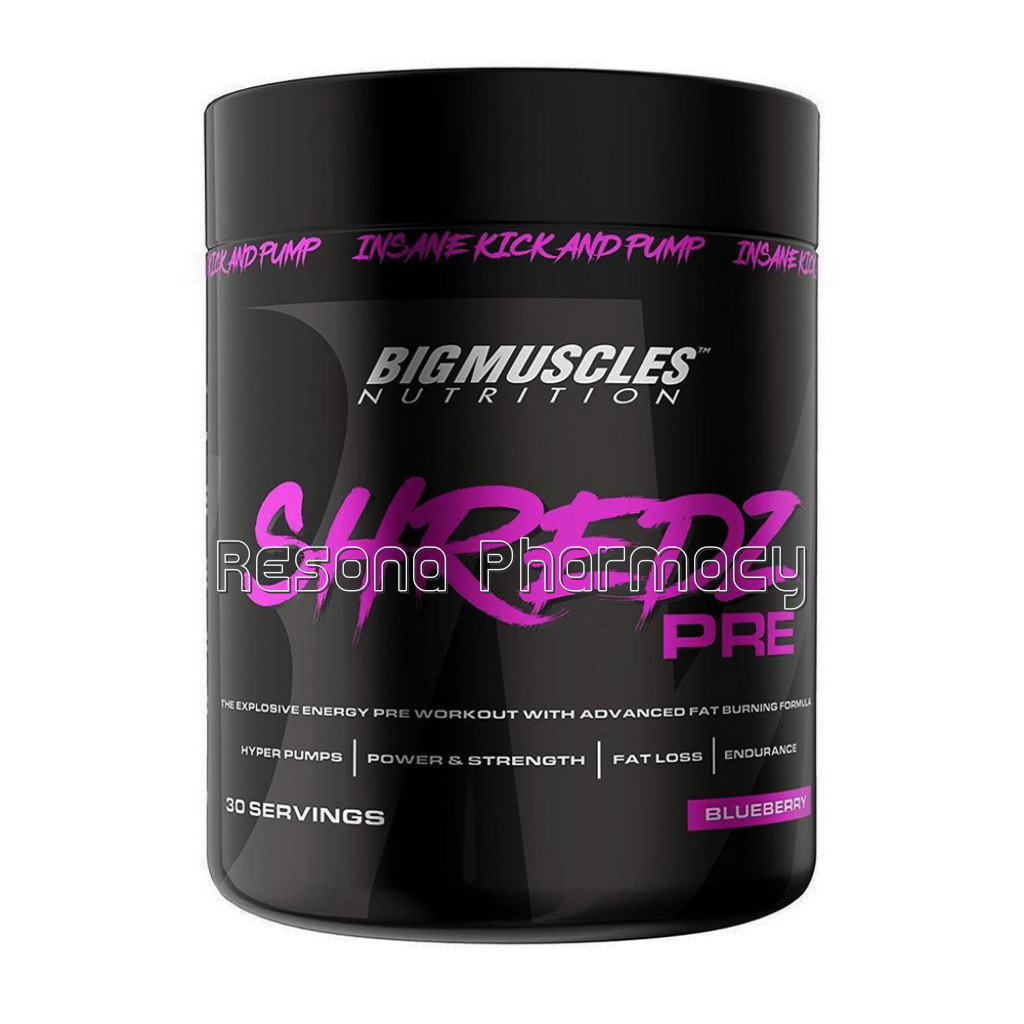 Shredz Pre   Blueberry Flavour   150 Gm