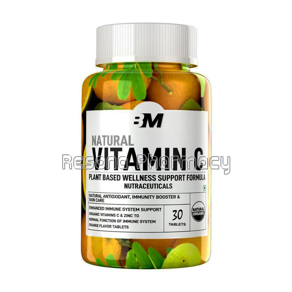 NaNaturalVitamin C   30 Tab 500 Mg