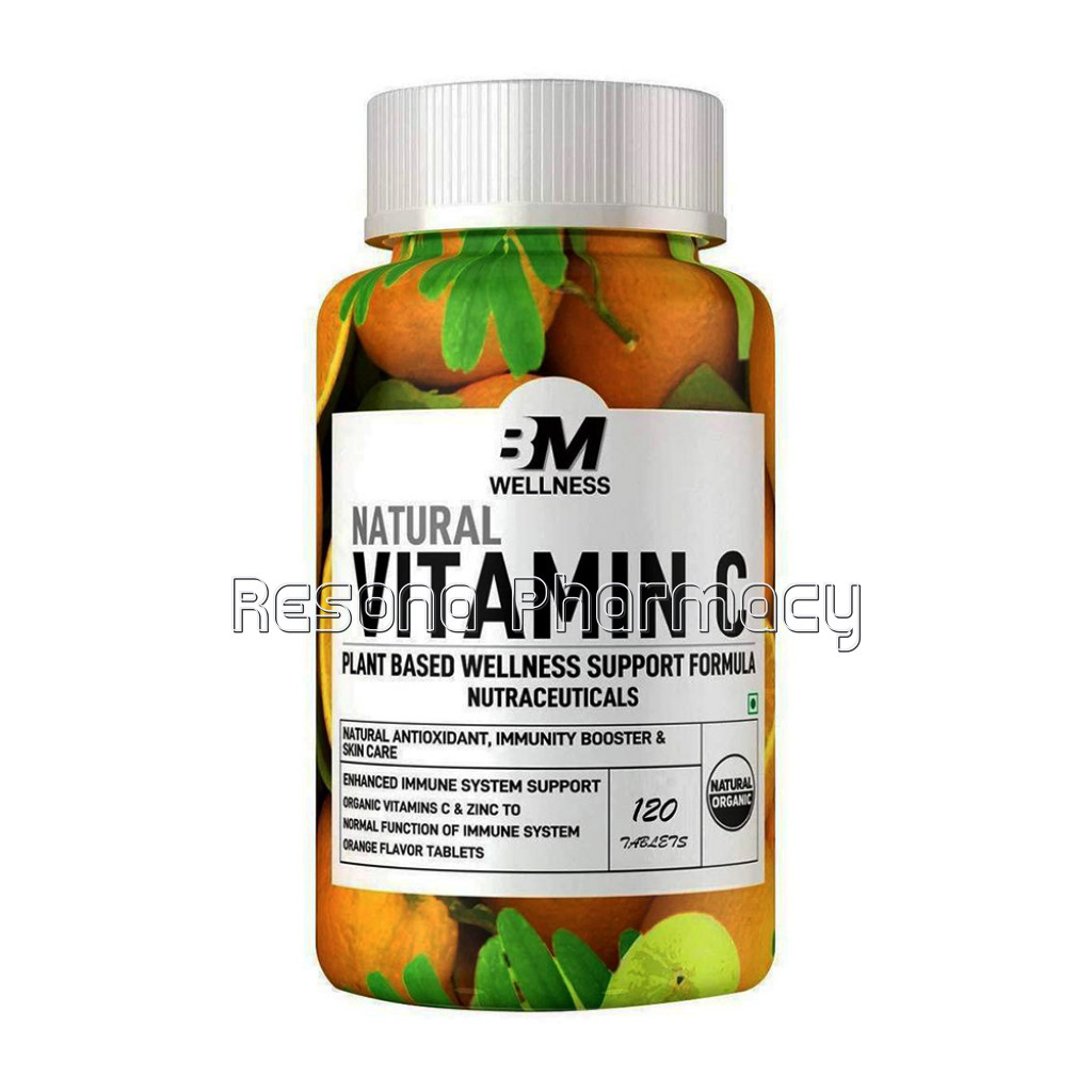 NaNaturalVitamin C   120 Tab 500 Mg