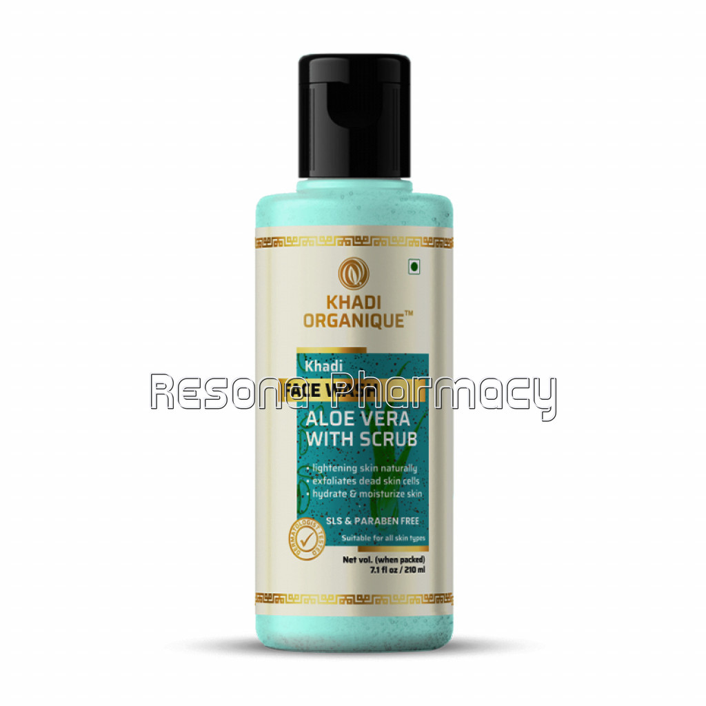 Aloe Vera With Scrub Face Wash