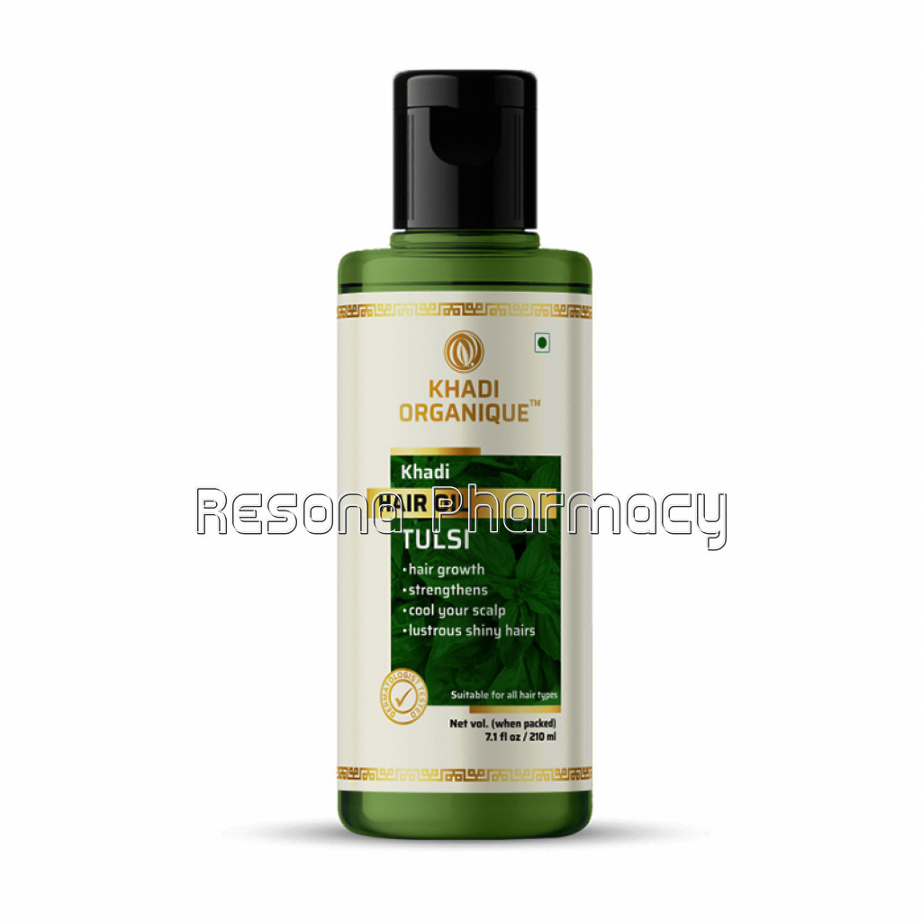 Khadi Organique Tulsi Hair Oil