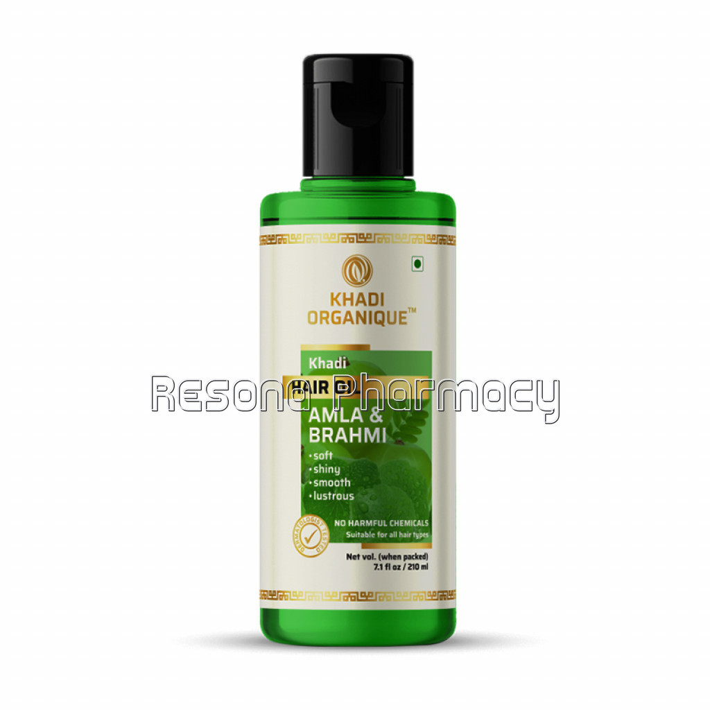 Khadi Organique Amla and Brahmi Hair Oil