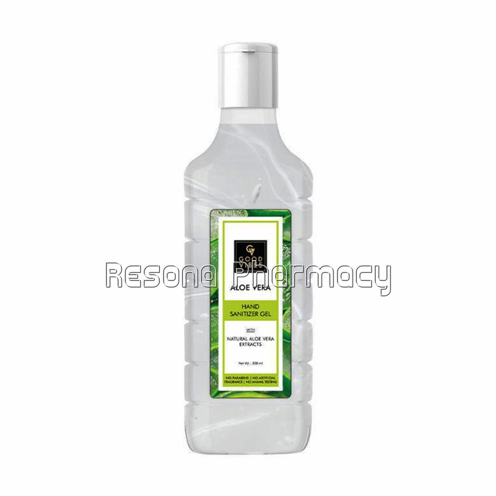 Good Vibes Aloe Vera Hand Sanitizer Gel With NaNaturalAloe Vera Extracts   300 Ml