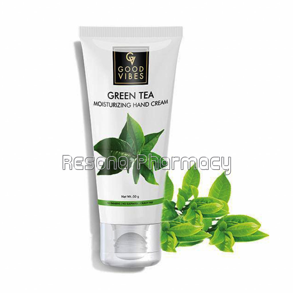 Good Vibes Moisturizing Hand Cream   Green Tea (50 G)