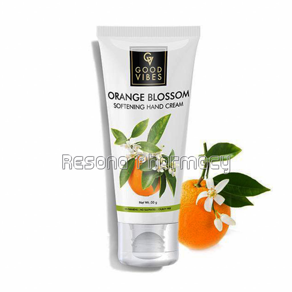 Good Vibes Softening Hand Cream   Orange Blossom (50 Gm)