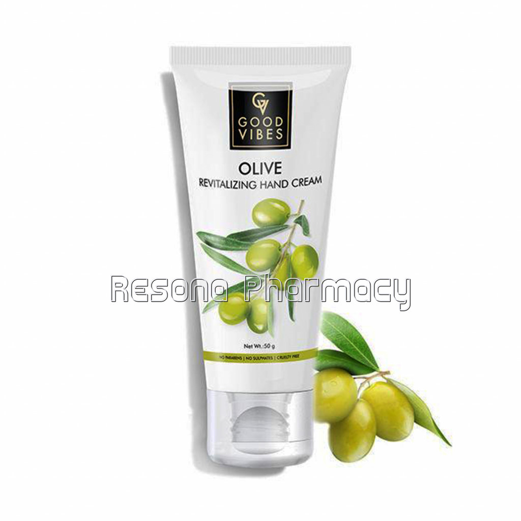 Good Vibes Revitalizing Hand Cream   Olive (50 Gm)