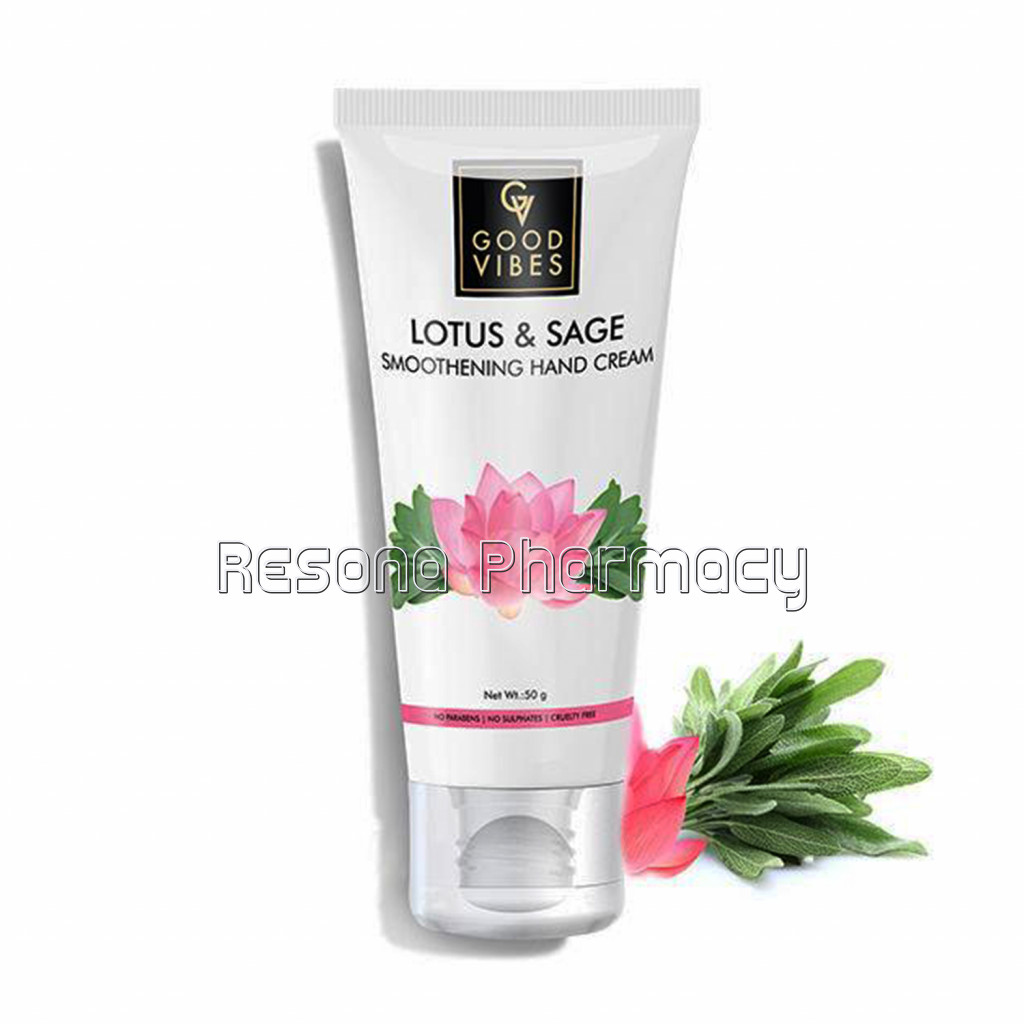 Good Vibes Smoothening Hand Cream   Lotus And Sage (50 G)