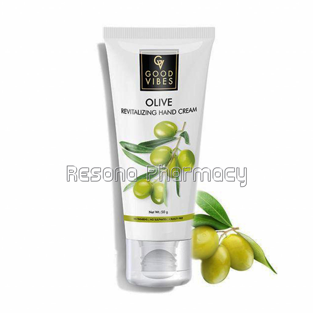 Good Vibes Revitalizing Hand Cream   Olive (50 G)