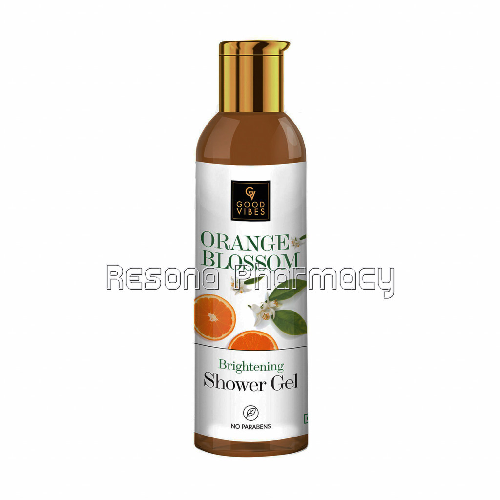 Good Vibes Brightening Shower Gel   Orange Blossom (200 Ml)