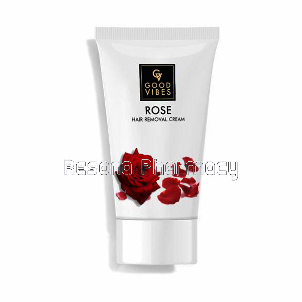 Good Vibes Hair Removal Cream   Rose (50 Gm)