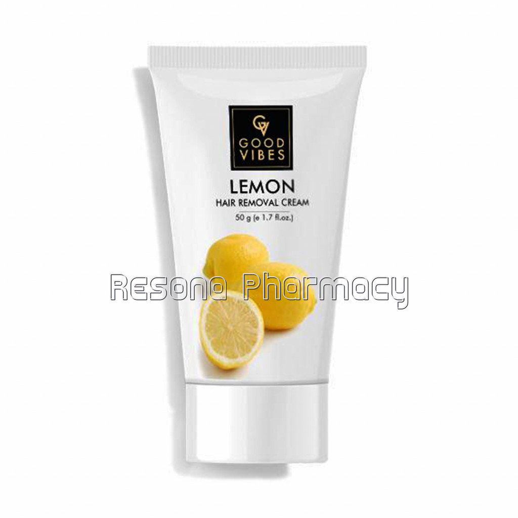 Good Vibes Hair Removal Cream   Lemon (50 Gm)