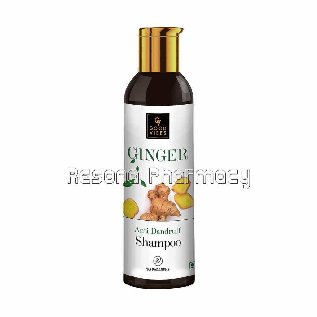 Good Vibes Anti Dandruff Shampoo   Ginger (200 Ml)
