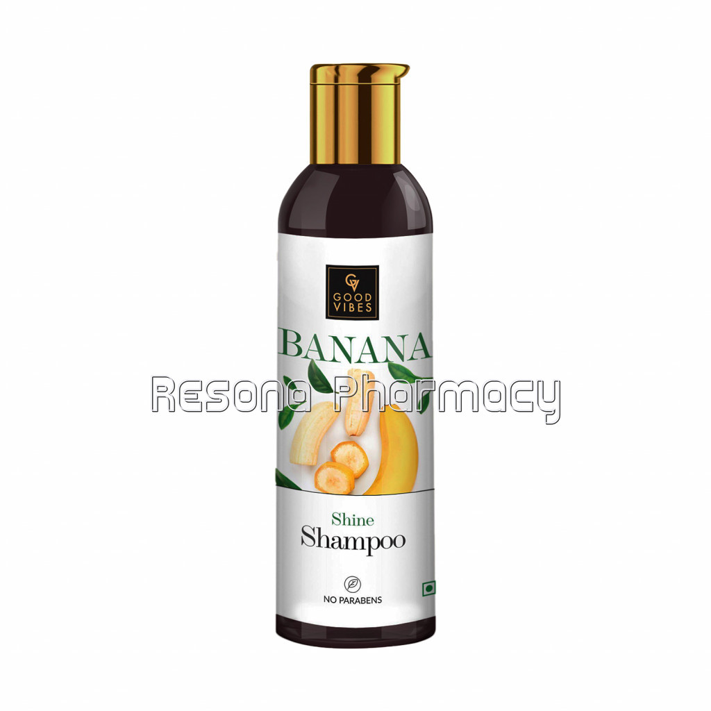 Good Vibes Shine Shampoo   Banana (200 Ml)