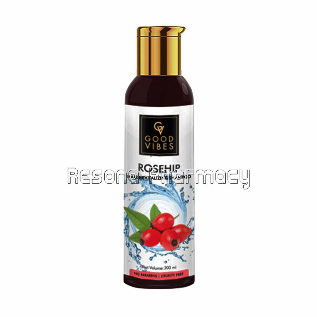 Good Vibes Rosehip Hair Revitalizing Shampoo (200 Ml)
