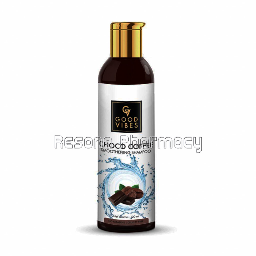 Good Vibes Choco Coffee Smoothening Shampoo (120 Ml)