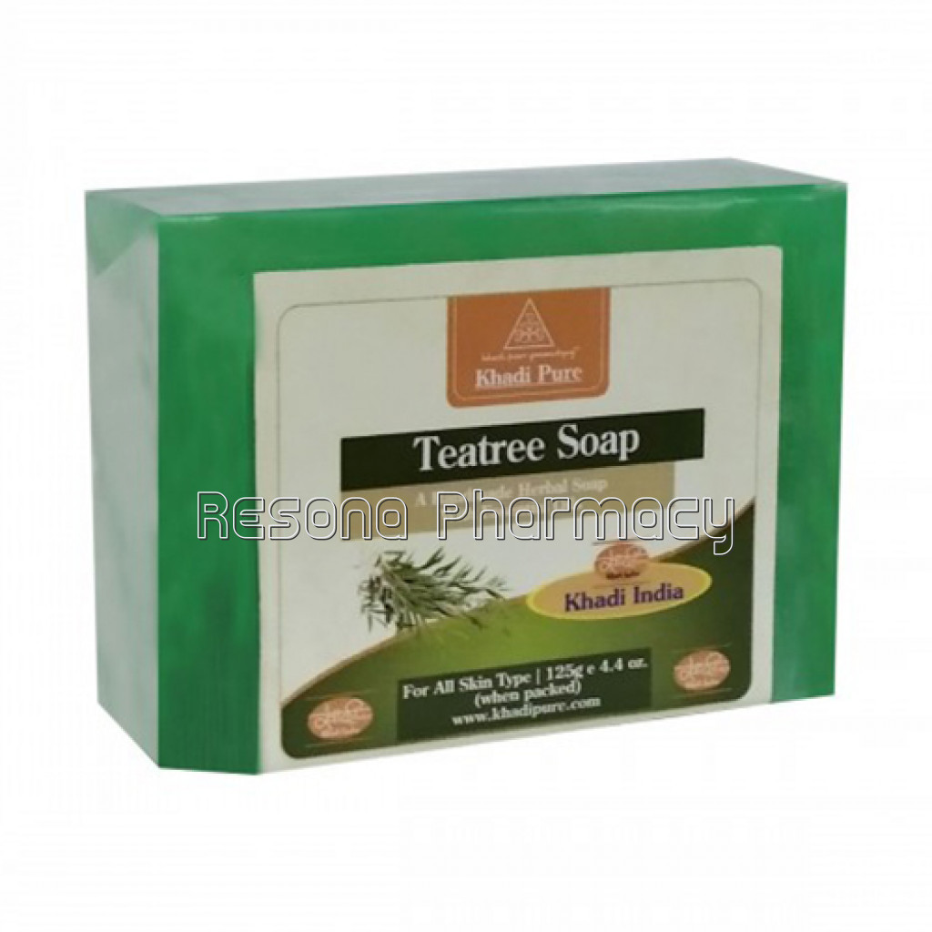 Khadi Pure Herbal Teatree Soap   125G
