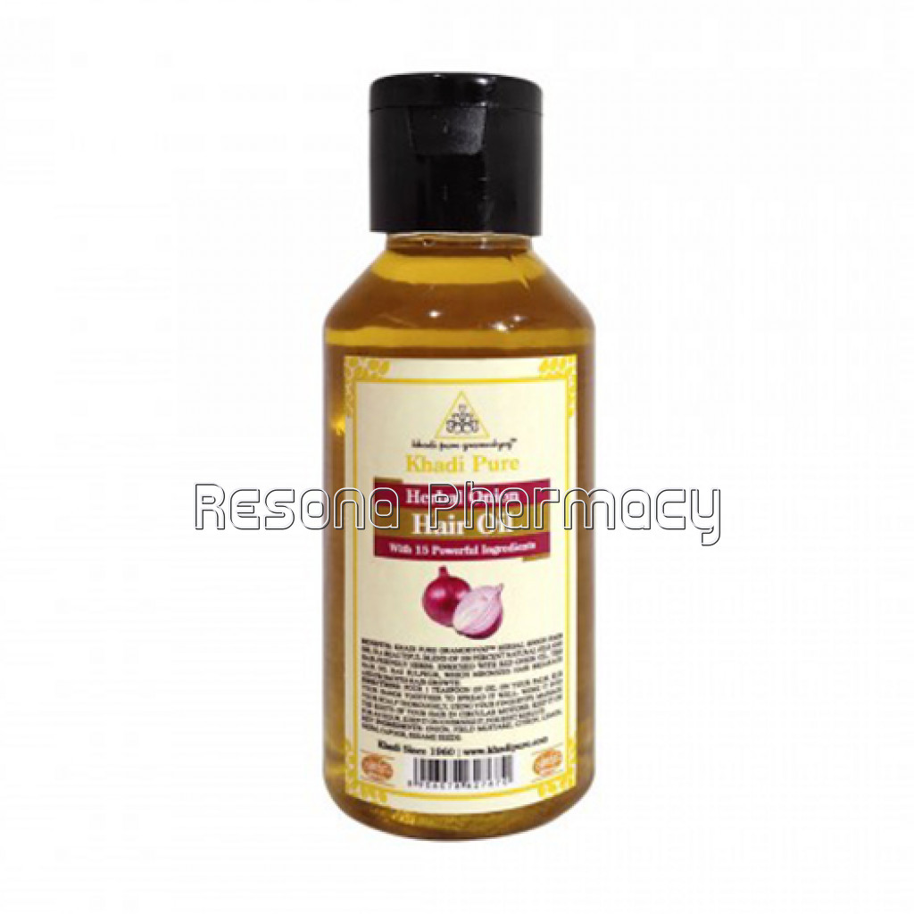 Khadi Pure Herbal Onion Hair Oil   100Ml