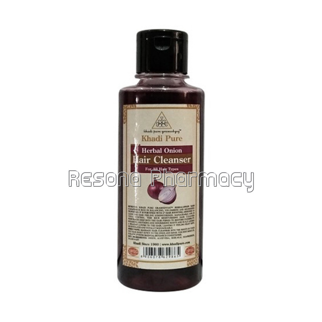 Khadi Pure Herbal Onion Hair Cleanser   210Ml