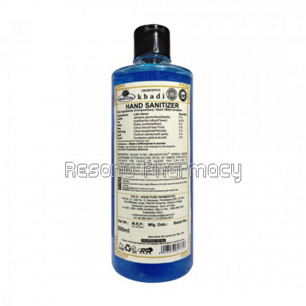 Khadi Pure Herbal Hand Sanitizer   500Ml