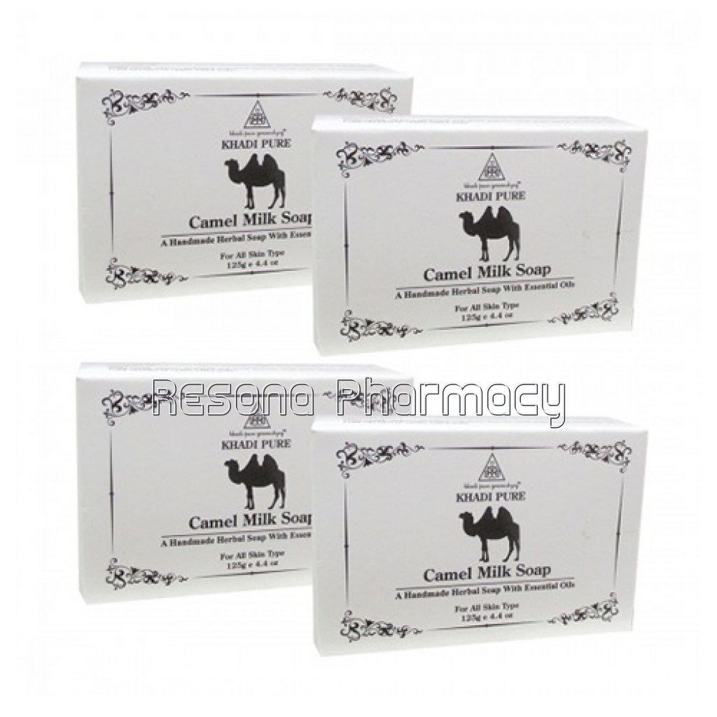 Khadi Pure Herbal Camel Milk Soap   125G (Set Of 4)