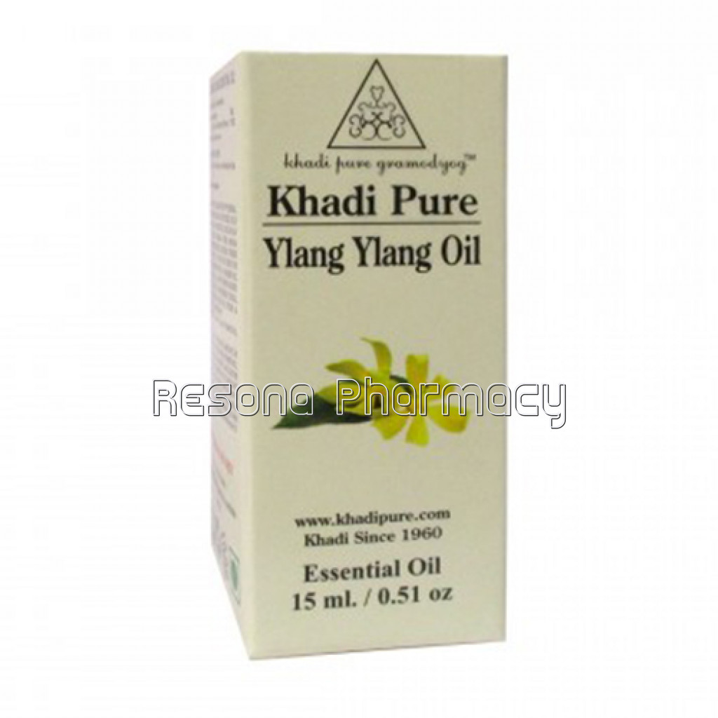 Khadi Pure Herbal Ylang Ylang Essential Oil   15Ml