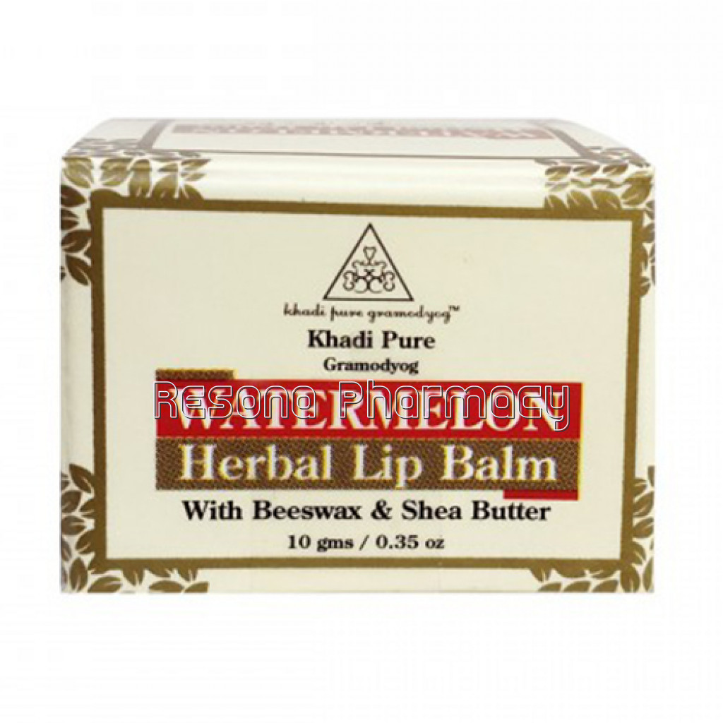 Khadi Pure Herbal Watermelon Lip Balm   10G