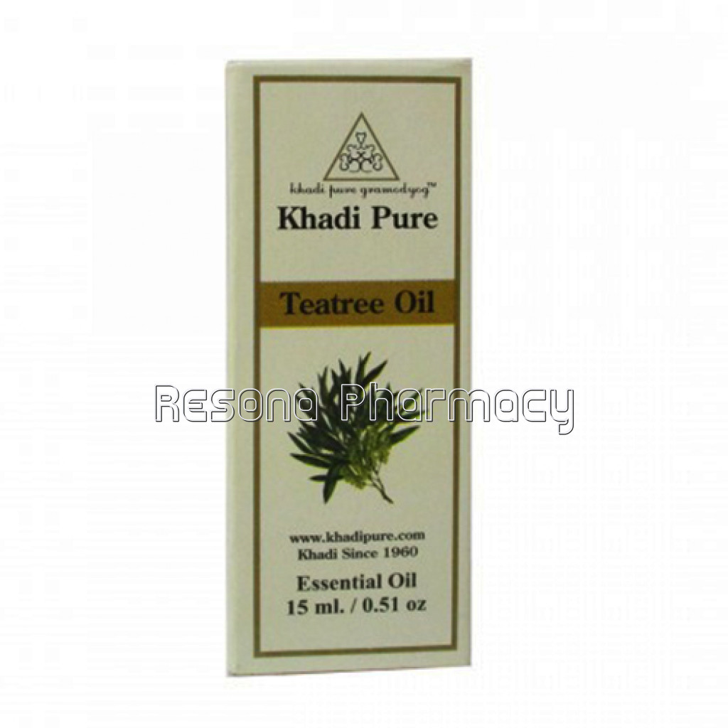 Khadi Pure Herbal Teatree Essential Oil   15Ml