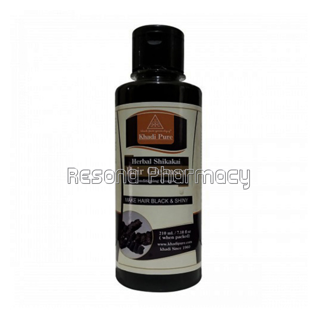 Khadi Pure Herbal Shikakai Hair Cleanser   210Ml