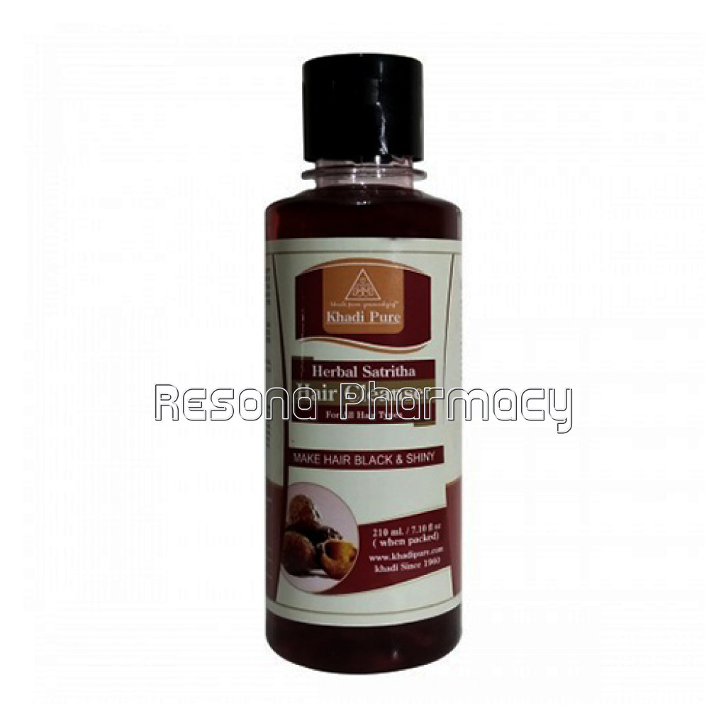 Khadi Pure Herbal Satritha Hair Cleanser   210Ml