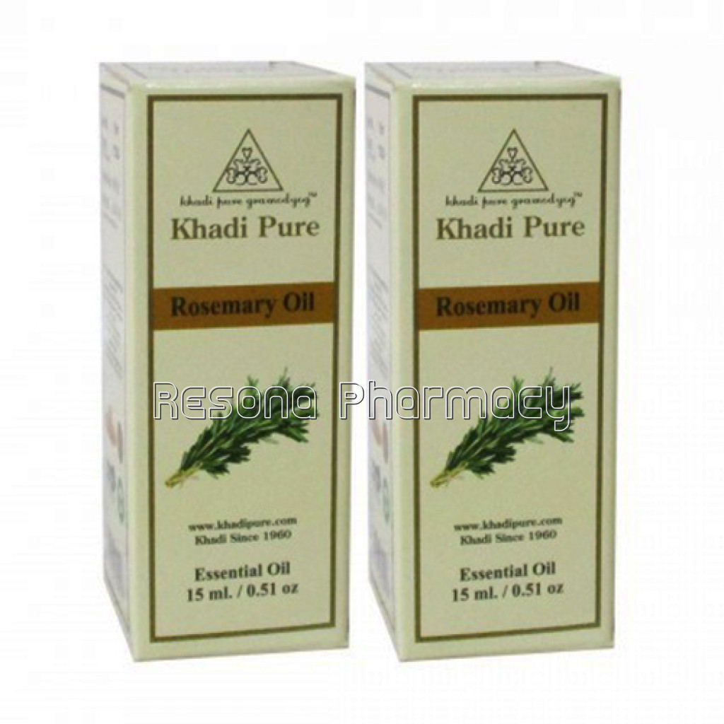 Khadi Pure Herbal Rosemary Essential Oil   15Ml (Set Of 2)