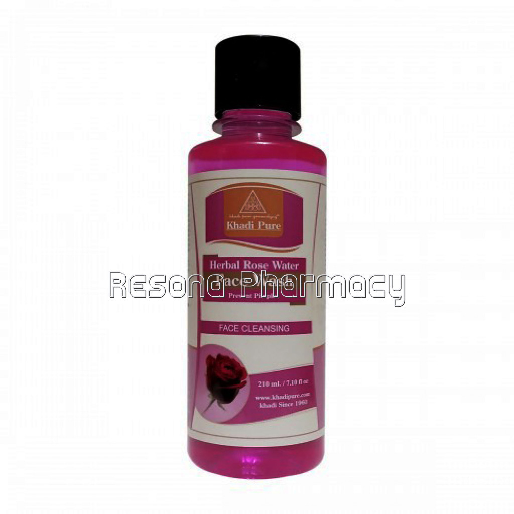 Khadi Pure Herbal Rose Water Face Wash   210Ml