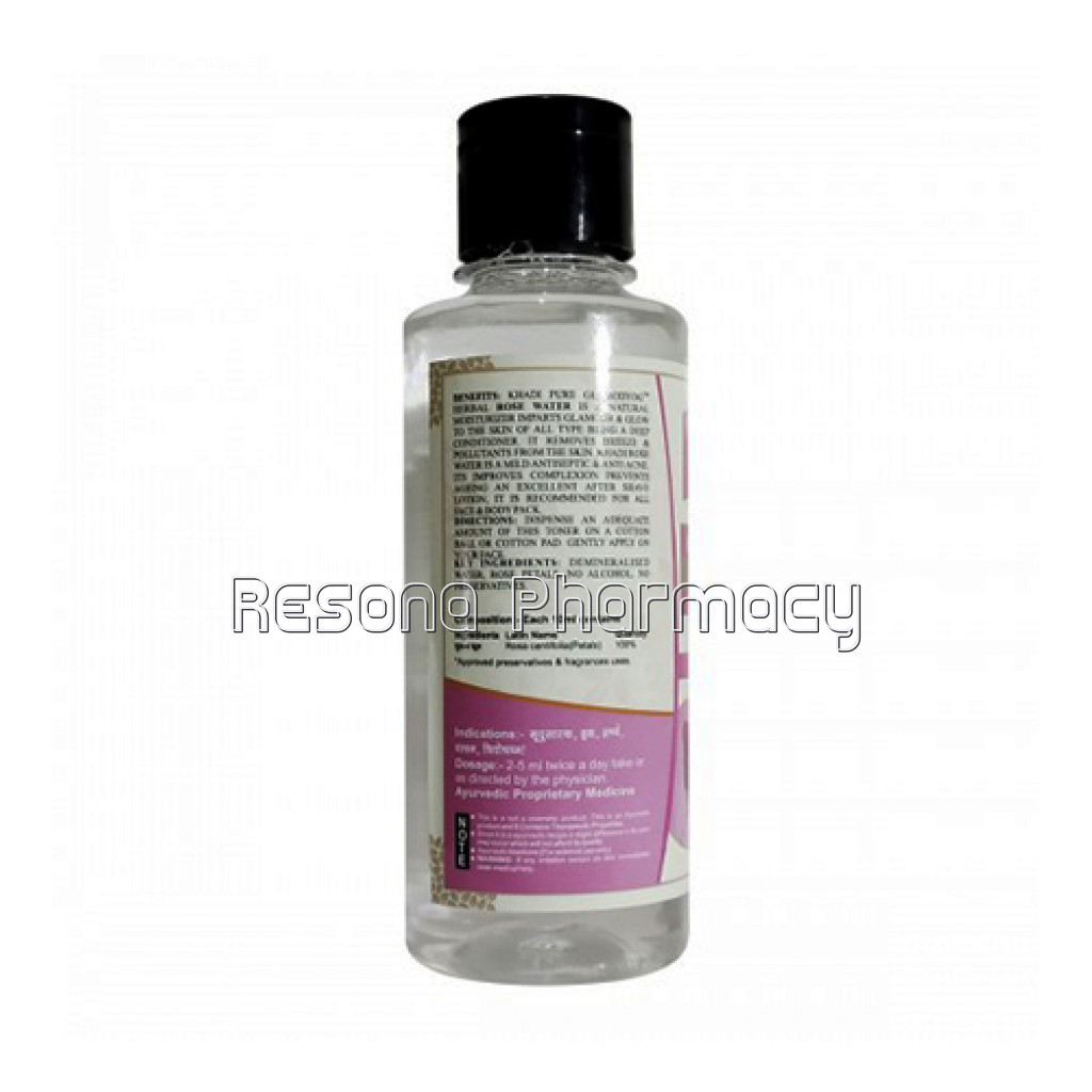 Khadi Pure Herbal Rose Water   210Ml