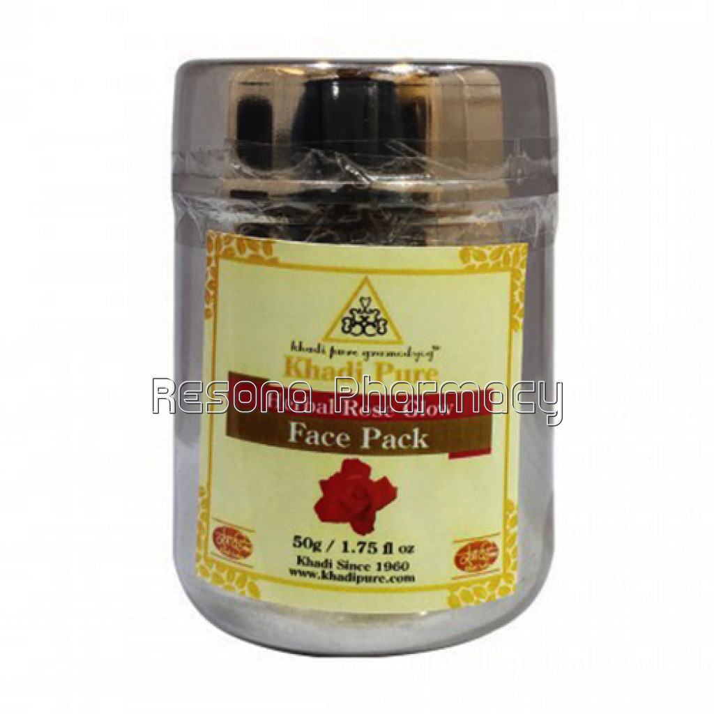 Khadi Pure Herbal Rose Glow Face Pack   50G