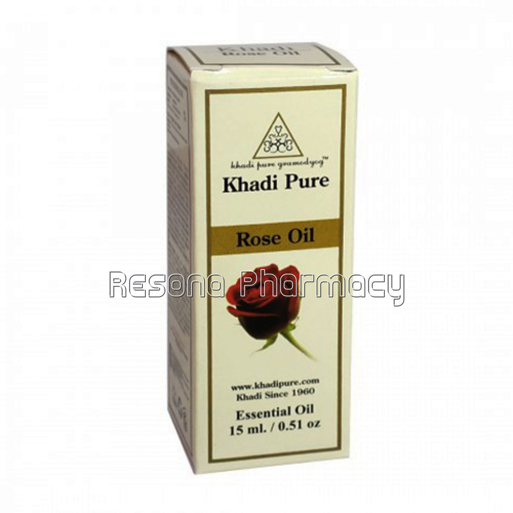 Khadi Pure Herbal Rose Essential Oil   15Ml